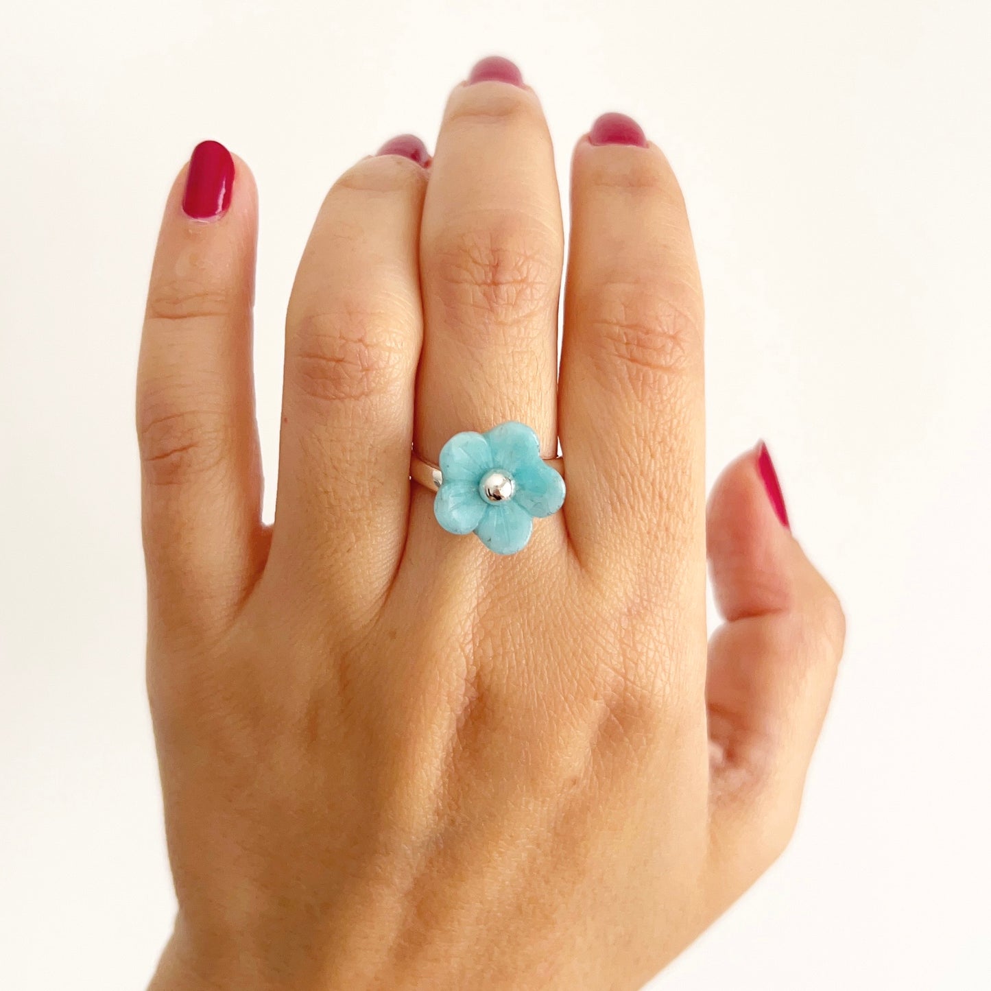 Anillo Amazonita