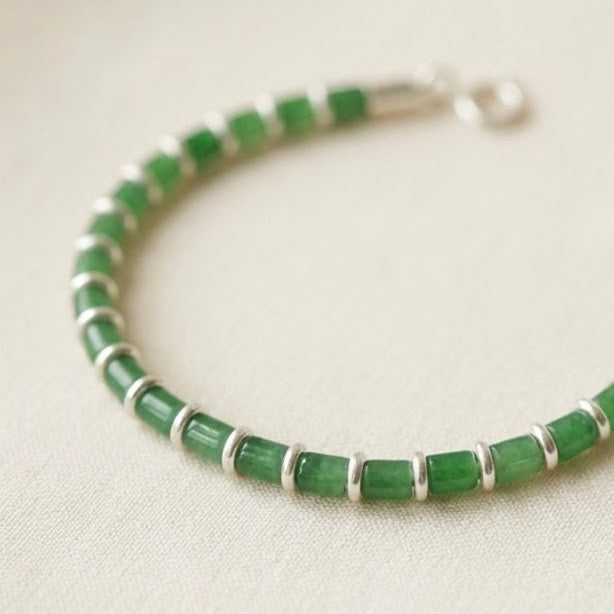 Pulsera Verde Jade