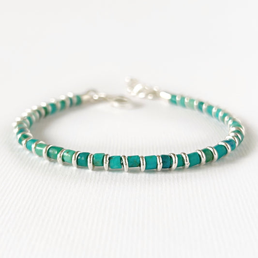 Pulsera Verde Malaquita