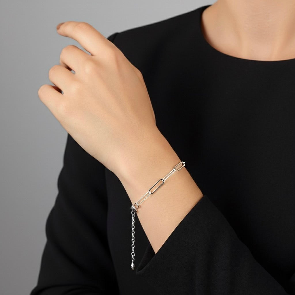 Chain Silver Bracelet