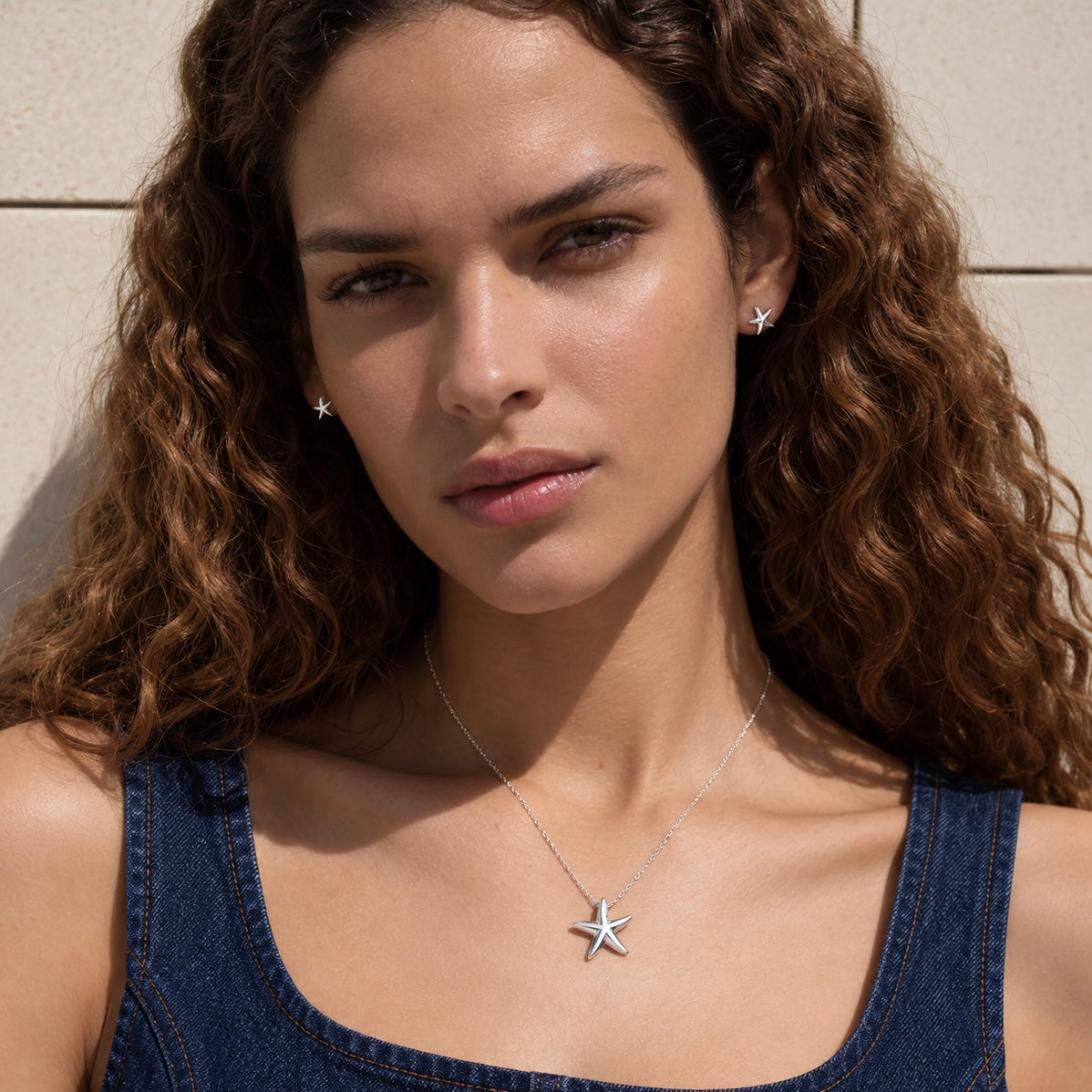 Collar Morena y Aretes
