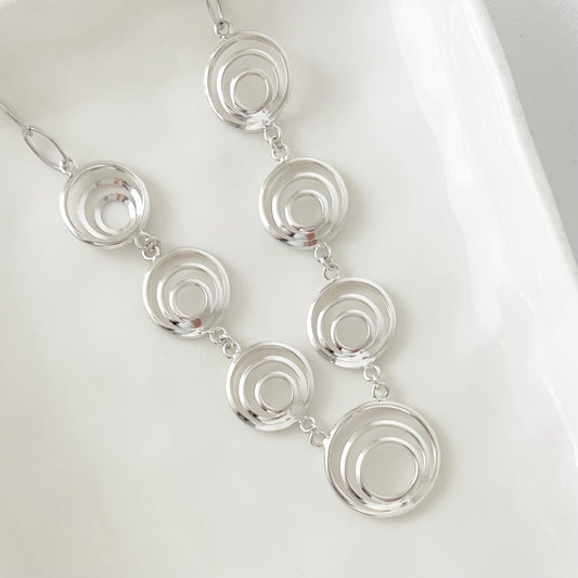 Collar y aretes Litua