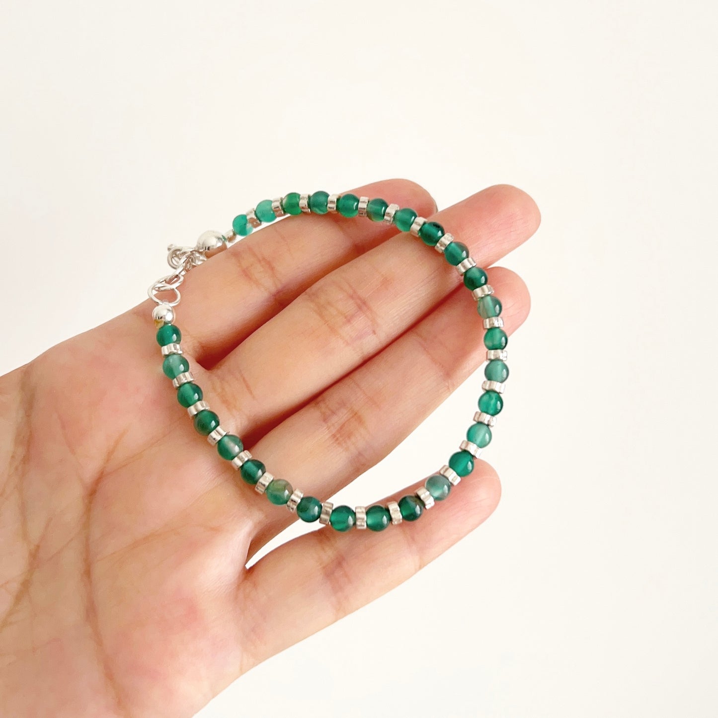 Pulsera Ágata Verde