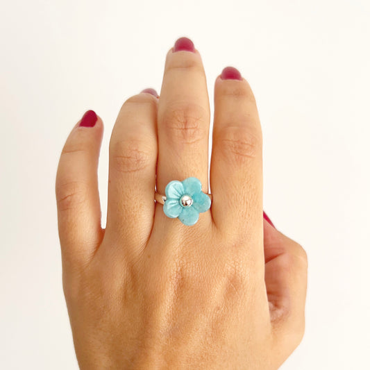 Anillo Amazonita