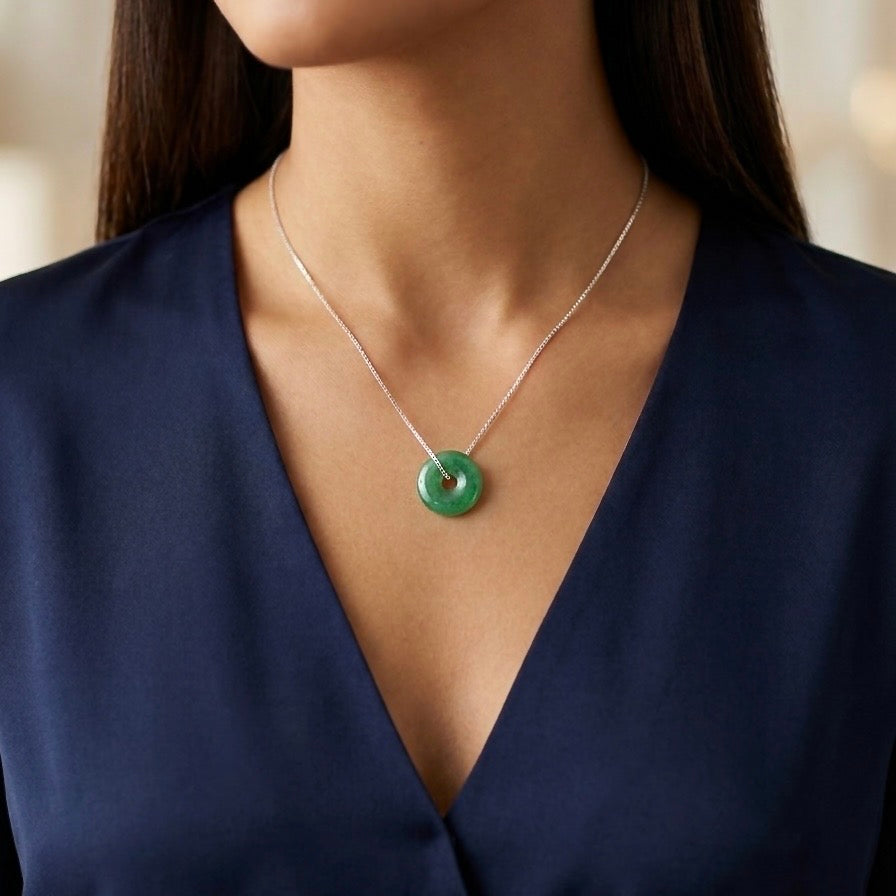 Collar Jade Hindú