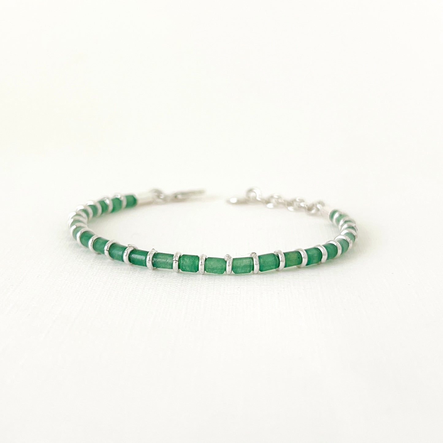 Pulsera Verde Jade