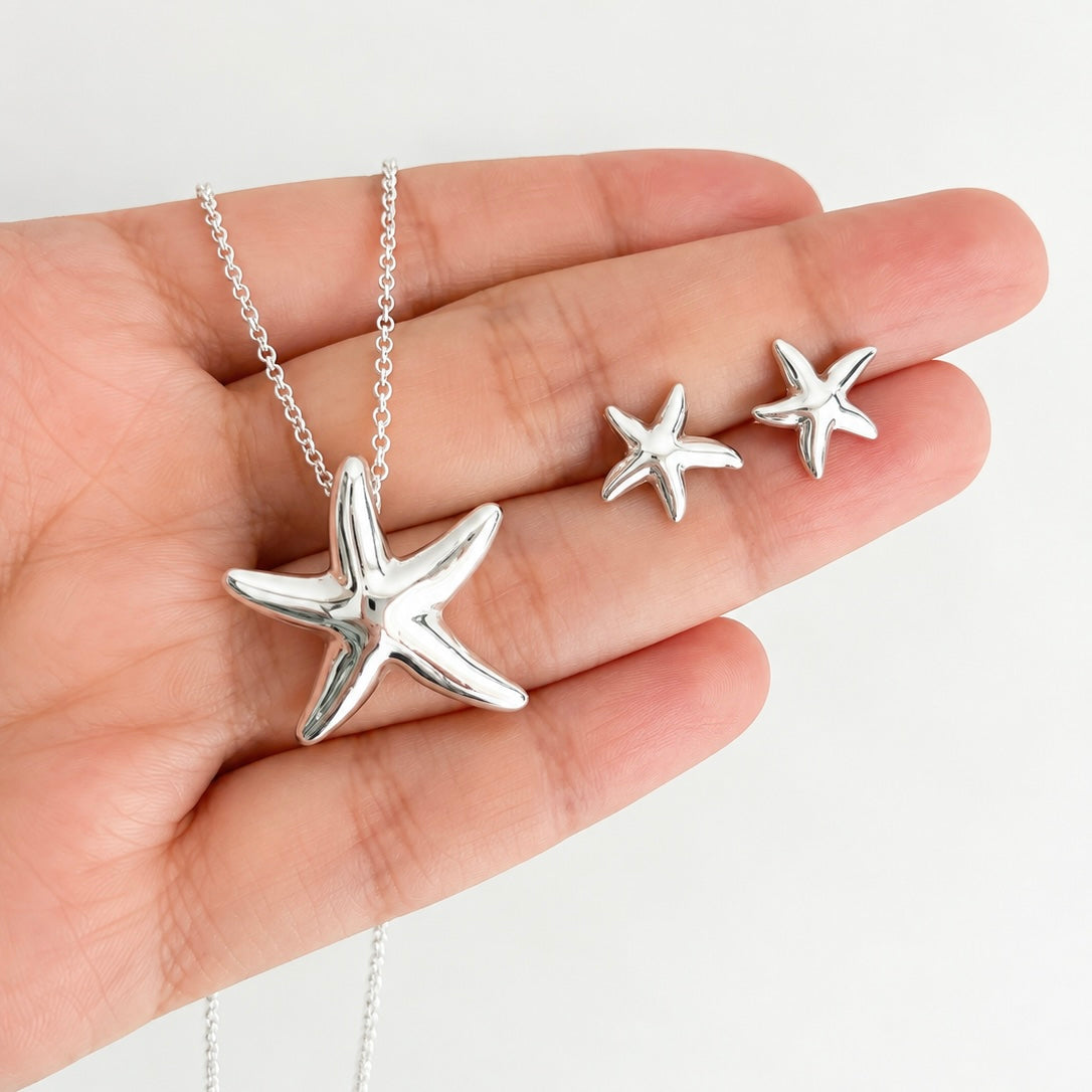 Collar Morena y Aretes